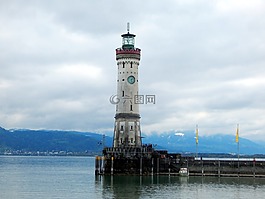 林道,博登湖,燈塔