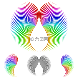 徽標(biāo),翼,天使