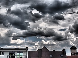 天空,云,戲劇