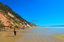 澳大利亞,海灘,海岸