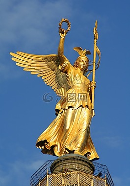 柏林,siegessäule,天空