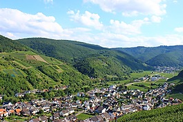 dernau,ahr 谷,葡萄园
