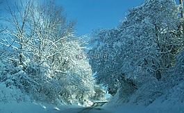 雪下了,覆蓋,賓夕法尼亞州