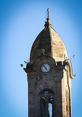 時(shí)鐘,塔,天空