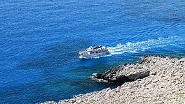 船,海,藍(lán)色