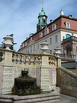 城堡 lichtenwalde,城堡,德國(guó)