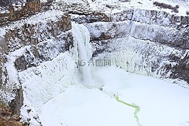 雪,冬天,白