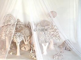 微妙的面紗,技術(shù)的森林,白色林