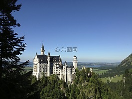 城堡,克里斯汀,童话城堡