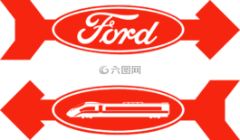 福特,火車,箭頭