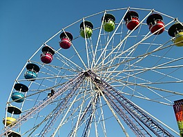 游樂園,摩天輪,假期