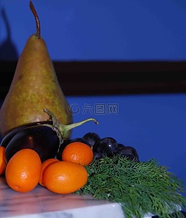 梨,水果,食品