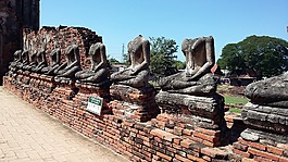 大城,泰国,旧城