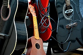 吉他,ukulelle,文书