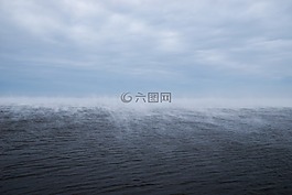 云,天空,海洋