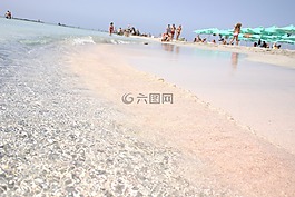 海灘,克里特島,希臘