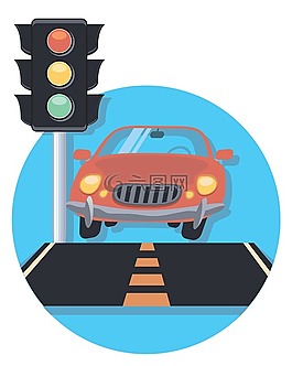 信號量,車,路