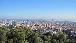 巴塞羅那,桂爾公園,地中海