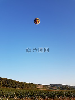 热气球,里昂,alti-梦