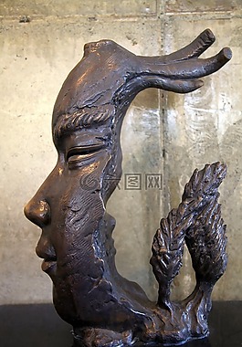 雕像,雕塑,展覽