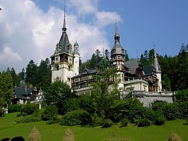 城堡,派勒斯,山