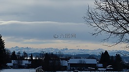 阿爾高,冬天,雪