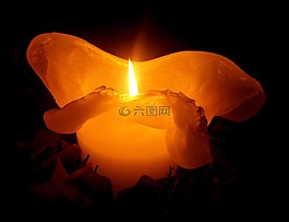 蠟燭,圣誕節(jié),沉思