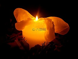 蠟燭,圣誕節(jié),沉思