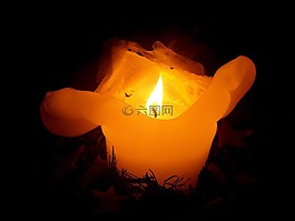 蠟燭,圣誕節(jié),沉思