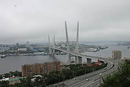 橋,街,城市