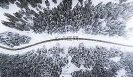 雪,冬天,白