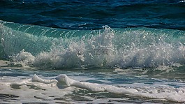 波,砸,海