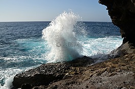海,海岸,沖浪
