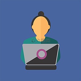 肖像,脸,年轻