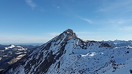 rohnenspitze,阿爾高,冬天