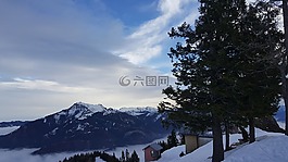 雪,冬季,大自然