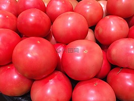 番茄,显示,红色