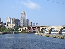 橋,河,城市