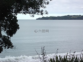 海灘,海洋,水