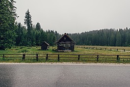 自然,景觀,谷倉(cāng)