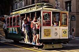 舊金山,電纜車(chē),加利福尼亞州