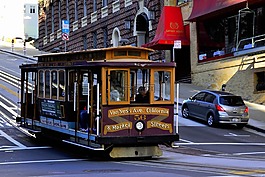 舊金山,電纜車,加利福尼亞州