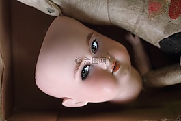 面具,嬰兒,眼睛