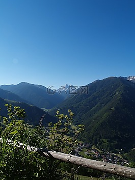 南蒂罗尔,装载 kofel,夏