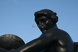 女人,藍(lán)色,對(duì)比