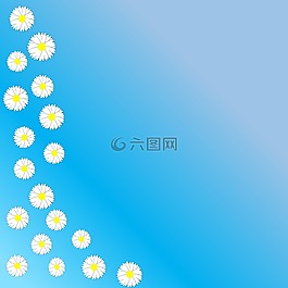 雛菊,花,春