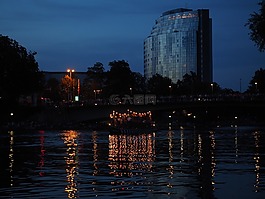 多瑙河,烏爾姆,燈小夜曲