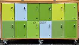 儲(chǔ)物柜,關(guān)閉艙室,廢料盤讀