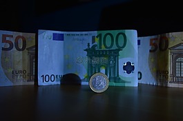 錢,歐元,貨幣