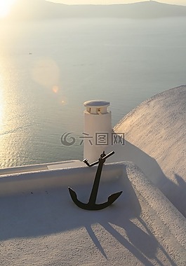 海,希臘,圣托里尼